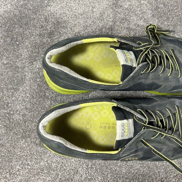 Ecco Speed Hybrid Hydromax Spikeless Golf Shoes Gray Extra Wide Mens Sz 47 US 13 - Picture 10 of 11